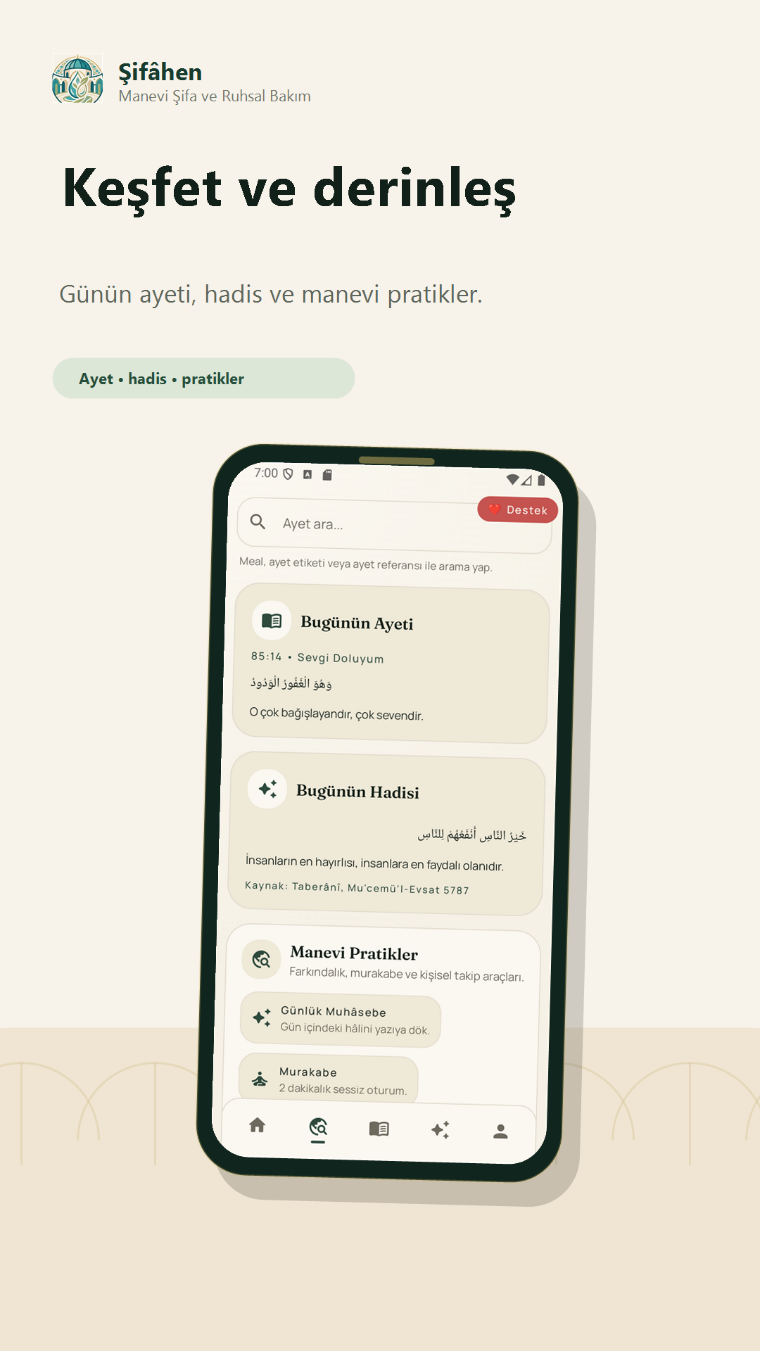 Şifâhen keşfet Google Play görseli